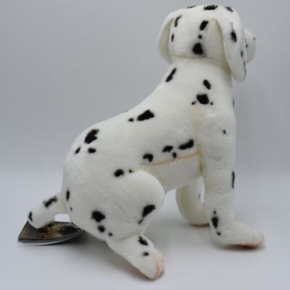 Realistic Lifelike Sitting Dalmatian Puppy Stuffed Animal Plush By Hansa New! - Picture 9 of 12